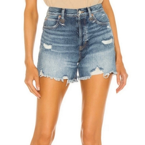 NEW! Free People Twist & Shout Denim Shorts - Picture 2 of 8